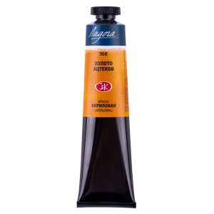 Farba akrylowa Ladoga 46ml, Złota - Aztec Gold